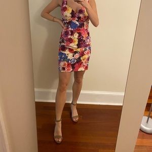 Tropical Floral Guess Cocktail Dress
